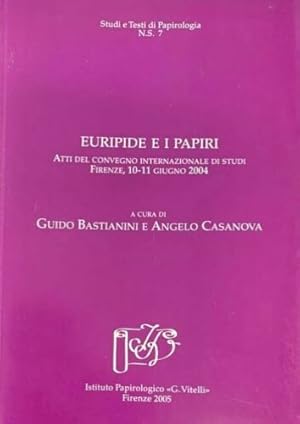 Bild des Verkufers fr Euripide e i papiri. zum Verkauf von FIRENZELIBRI SRL