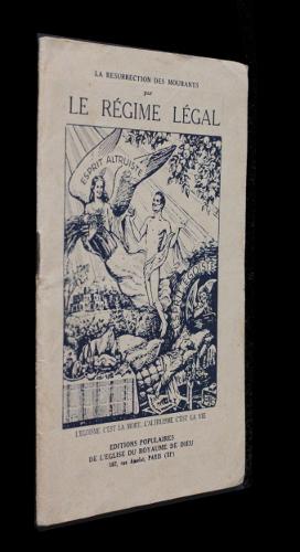 Seller image for La rsurrection des mourants par le rgime lgal for sale by Abraxas-libris