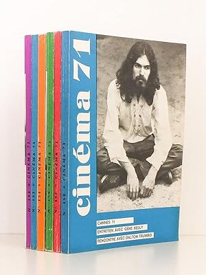 Cinéma 71 , Le guide du spectateur ( Lot de 6 numéros ) : n° 152 - Janvier , 153 - Février , 154 ...