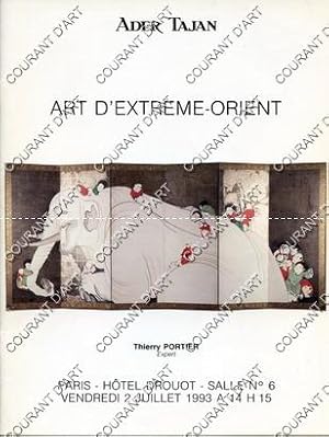 ART D'EXTREME-ORIENT. [KENDI MING. BOUTEILLE A SAKE KO IMARI 1700. OKIMODO D'HOJITSU. MANJU DE KO...