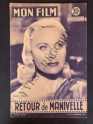 Image du vendeur pour MON FILM-N598-5 FEVRIER 1958-RETOUR DE MANIVELLE mis en vente par Yves Grgoire