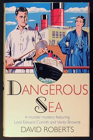 Seller image for DANGEROUS SEA. SIGNED 1ST EDITION WITH SIGNED PROMO CARD. for sale by Sydney Charles Books