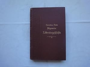 Seller image for Allgemeine Litteraturgeschichte in Drei Bnden. Hier Band 1 appart for sale by Malota