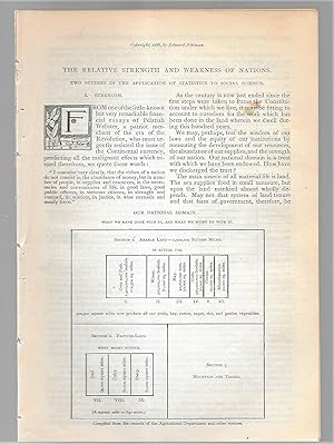 Image du vendeur pour The Relative Strength And Weakness Of Nations, Part I: Strengths mis en vente par Legacy Books II