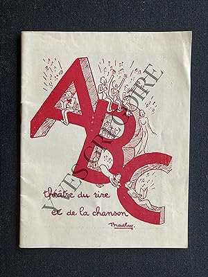 LA ROUTE FLEURIE-OPERETTE DE RAYMOND VINCY ET FRANCIS LOPEZ-PROGRAMME ABC-1952