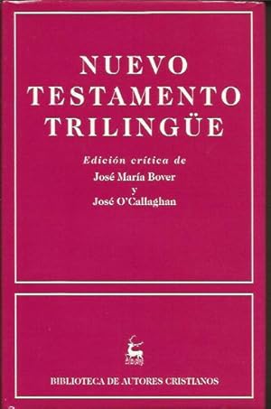 Imagen del vendedor de Nuevo Testamento Trilige a la venta por Livro Ibero Americano Ltda