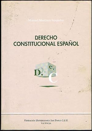 Seller image for DERECHO CONSTITUCIONAL ESPAOL. for sale by Asilo del libro