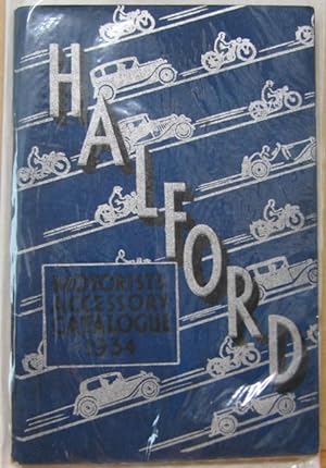 Halford's Motorists Accessory Handbook 1934