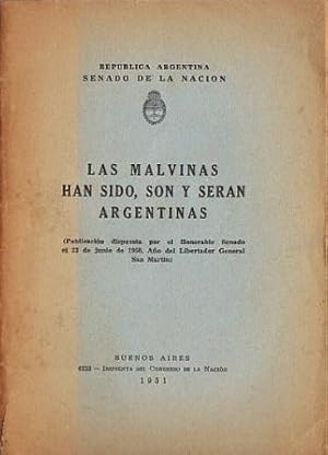 Imagen del vendedor de Las Malvinas Han Sido, Son Y Sern Argentinas a la venta por Federico Burki