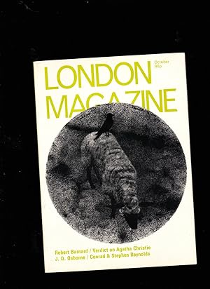 Seller image for London Magazine. October 1979. Volume 19. Number 7. Includes: Agatha Christie by Robert Barnard; Letters from Conrad to Stephen Reynolds by J. D. Osbourne; The Hypochondriac by Graham Swift for sale by SAVERY BOOKS