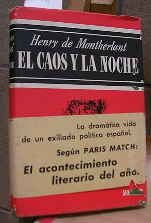 Imagen del vendedor de EL CAOS Y LA NOCHE a la venta por LLIBRES del SENDERI