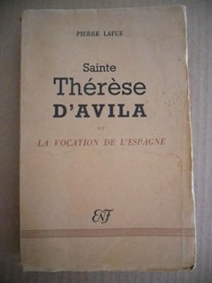 Imagen del vendedor de Sainte Therese d'Avila et la vocation de l'Espagne a la venta por Frederic Delbos