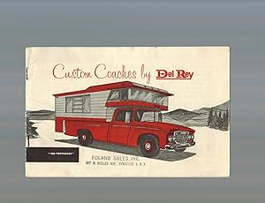 CUSTOM COACHES BY DEL REY (Two Sales Brochures)