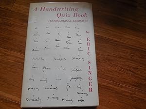 A Handwriting Quiz Book - Graphological Exercises