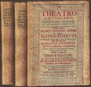 Immagine del venditore per Theatro Americano, descripcin general de los reinos y provincias de la Nueva Espaa y sus jurisdicciones venduto da The Book Collector, Inc. ABAA, ILAB