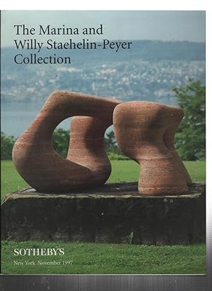 The Marina and Willy Staehelin-Peyer Collection November 1997