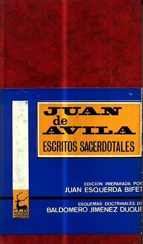 Imagen del vendedor de Juan de Avila - Escritos Sacerdotales a la venta por Livro Ibero Americano Ltda