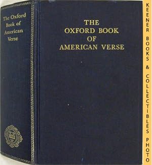 The Oxford Book Of American Verse