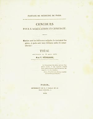 Quelles sont les différentes méthodes de traitement des plaies, et quels sont leurs différents mo...