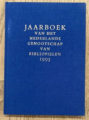 Bild des Verkufers fr Jaarboek van het Nederlands Genootschap van Bibliofielen 1993. zum Verkauf von Frans Melk Antiquariaat