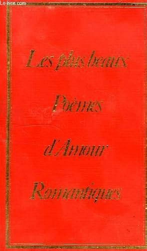 Seller image for LES PLUS BEAUX POEMES D'AMOUR ROMANTIQUES for sale by Le-Livre