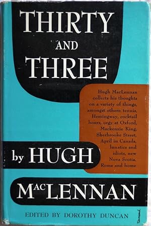THIRTY AND THREE (Signed Copy)