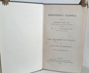The Phaedrus of Plato. With English Notes and Dissertations by W.H. Thompson.