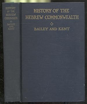 Image du vendeur pour History of the Hebrew Commonwealth mis en vente par Between the Covers-Rare Books, Inc. ABAA