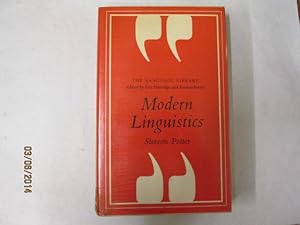 Seller image for Modern Linguistics for sale by Goldstone Rare Books