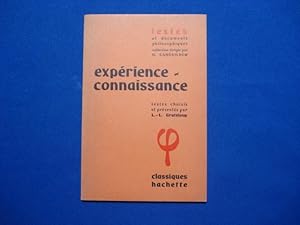 Expérience-Connaissance