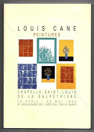 Louis CANE. Peintures.