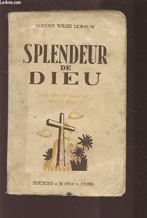 Seller image for SPLENDEUR DE DIEU. for sale by Le-Livre