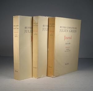 Les Oeuvres complètes de Julien Green : Journal I, II et III (1,2 et 3)