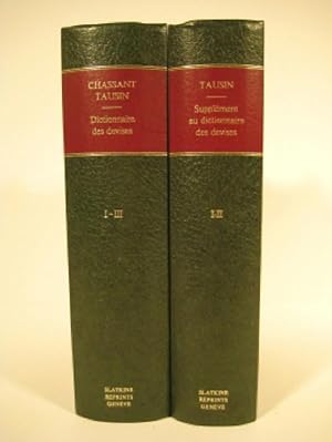 Dictionnaire des devises historiques et héraldiques I-III (1-3). Avec Supplément au dictionnaire ...