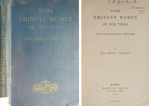 Seller image for Some eminent women of our times. Short biographical sketches. for sale by Hesperia Libros