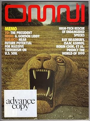 Seller image for Omni - January 1989 - Vol. 11 No. 4 [ADVANCE COPY] for sale by Cameron-Wolfe Booksellers