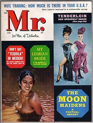 Seller image for Mr. - for Men of Distinction - June 1961 - Volume 5 No. 5 [VINTAGE MEN'S MAGAZINE] for sale by Cameron-Wolfe Booksellers