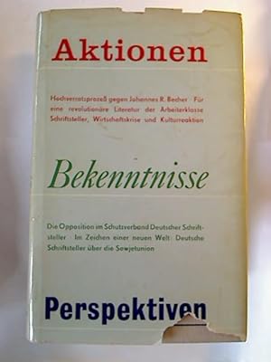 Aktionen, Bekenntnisse, Perspektiven. - Berichte und Dokumente vom Kampf um die Freiheit des litr...