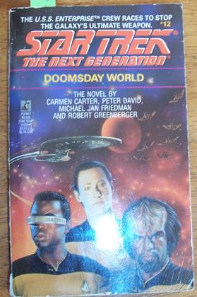 Bild des Verkufers fr Star Trek: The Next Generation; Doomsday World zum Verkauf von Reading Habit