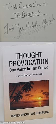 Thought Provocation One voice in the crowd (.down here on the ground)