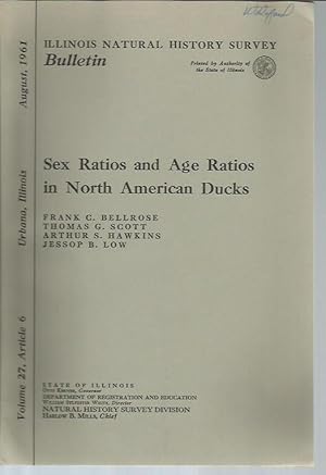 Imagen del vendedor de Sex Ratios and Age Ratios in North American Ducks (Illinois Natural History Survey Bulletin Volume 27, Article 6; August, 1961) a la venta por Bookfeathers, LLC