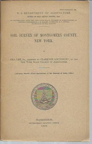 Soil Survey of Montgomery County, New York (1909)