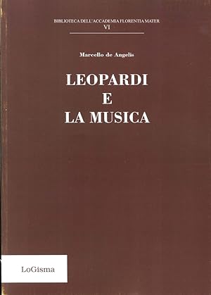 Immagine del venditore per Leopardi e la Musica venduto da Libro Co. Italia Srl