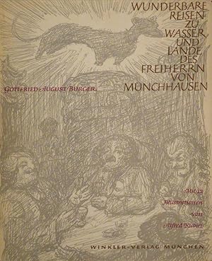 Wunderbare Reisen zu Wasser und zu Lande, Feldzüge und lustige Abenteuer des Freiherrn von Münchh...