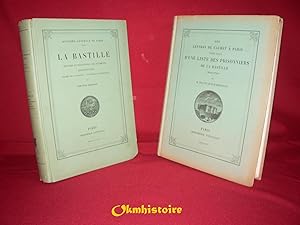 LA BASTILLE ----------- 1 lot de 2 Volumes : BOURNON ( 1893 ) La Bastille. Histoire et descriptio...