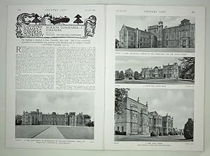 Original Issue of Country Life Magazine Dated August 27th 1932, with a Main Feature on Burton Con...