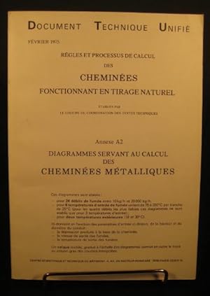 Règles et processus de calcul des cheminées fonctionnant en tirage naturel. Annexe A2 Diagrammes ...