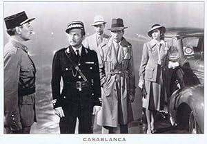 FOTO DE LA PELICULA CASABLANCA - Director: Michael Curtiz - Actores: Humphrey Bogart, Ingrid Berg...