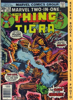 Bild des Verkufers fr Marvel Two-In-One - The Thing And Tigra: Vol. 1, No. 19, Sept, 1976 zum Verkauf von Keener Books (Member IOBA)