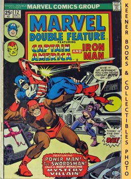 Seller image for Marvel Double Feature - Captain America And Iron Man: Vol. 1, No. 12, October, 1975 for sale by Keener Books (Member IOBA)